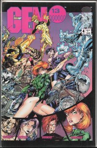 Gen 13 #4 Newsstand Edition (1995) Gen 13