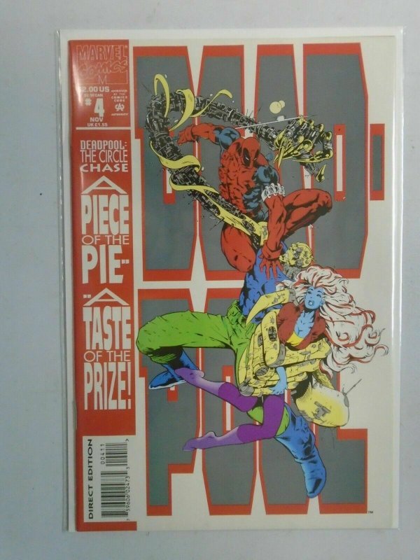 Deadpool The Circle Chase #4 7.0 FN VF (1993)