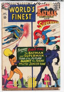 World's Finest Comics #166 (1967) Superman and Batman and Robin