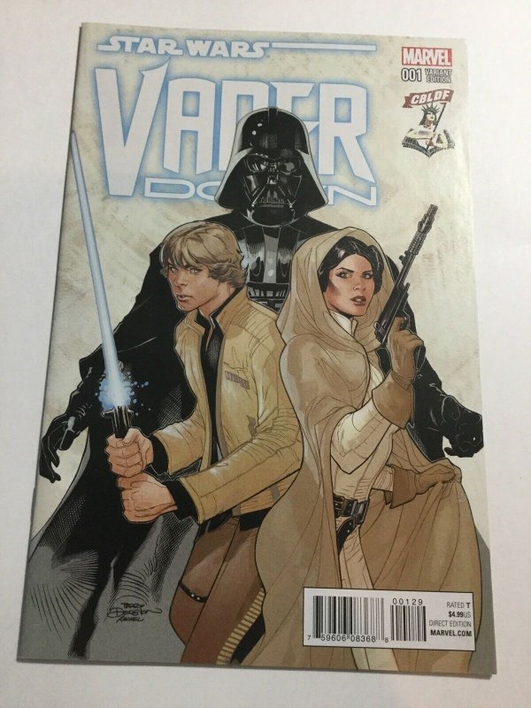 Star Wars Vader Down 1 CBLDF Variant Nm Near Mint Marvel Comics