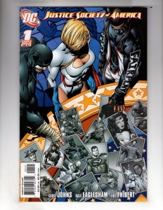 Justice Society of America #1 Variant Cover (2007)    / ID#149