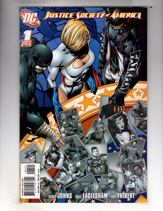 Justice Society of America #1 Variant Cover (2007)    / ID#149