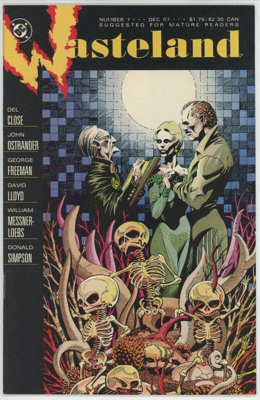 Wasteland #1 (1987) - 7.0 FN/VF *George Freeman Cover*