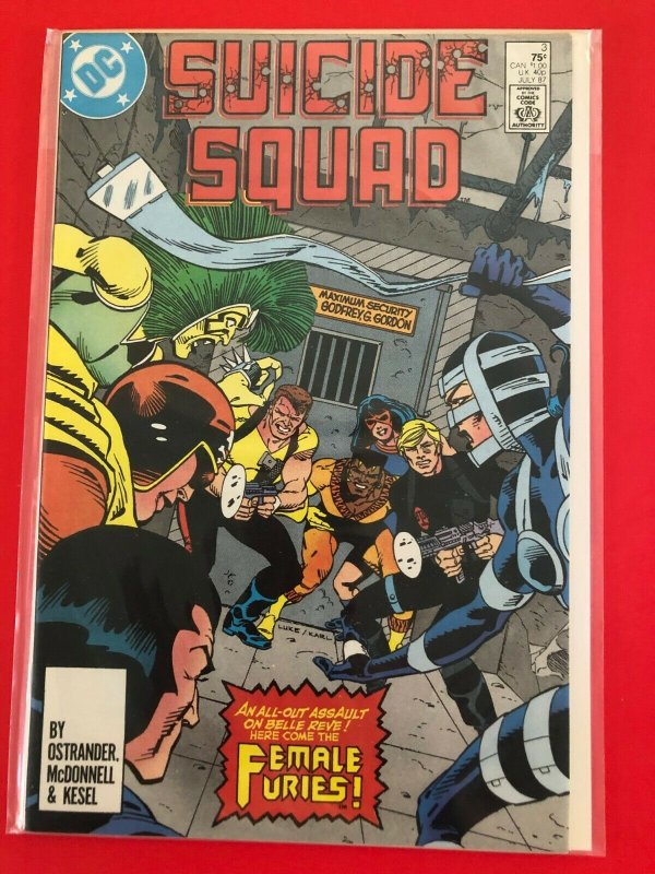 SUICIDE SQUAD V1 #3 1987 DC / MED++ QUALITY 