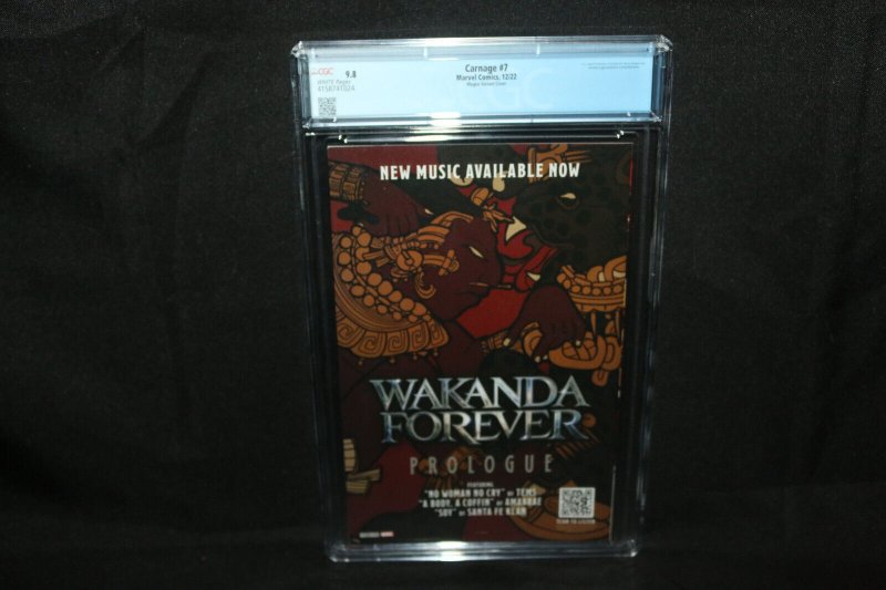 Carnage #7 - Carlos Magno Cover - CGC Grade 9.8 - 2022 