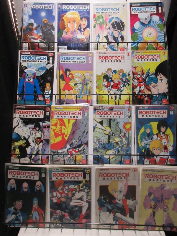 Robotech Lot of 31Diff feat. Comico + Wildstorm Invids Protoculture Planes Ahoy!