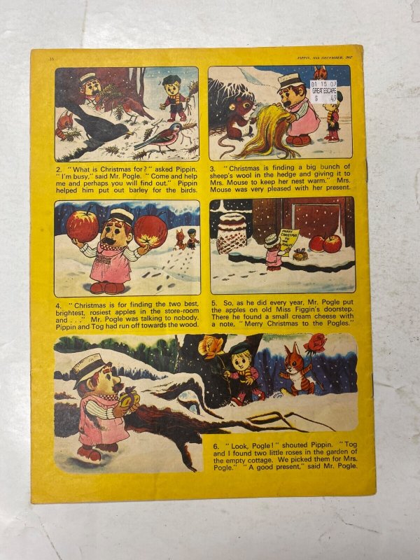 Pippin 30th Dec. 1967 UK Comic Magazine 11 KM45