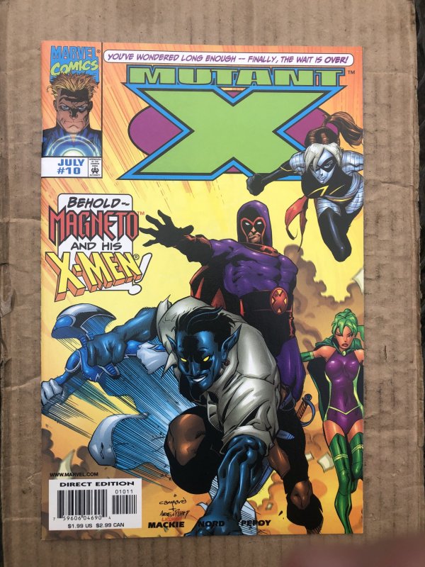 Mutant X #10 (1999)