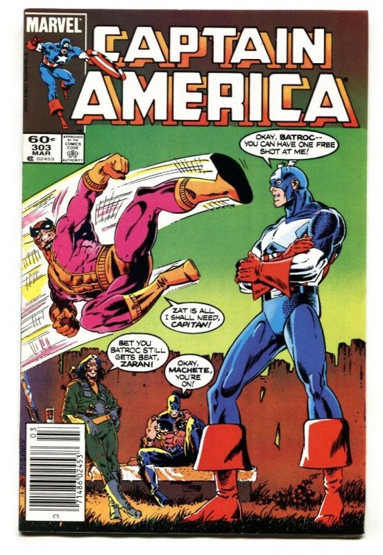 CAPTAIN AMERICA #303 Origin issue Marvel comic book NM-