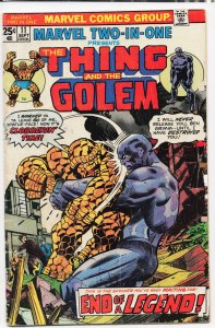Marvel Two-in-One #11 (1975) The Golem