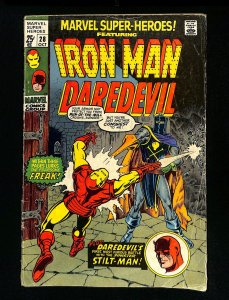 Marvel Super-Heroes #28 Iron Man Daredevil!