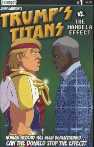 Trump's Titans vs. The Mandela Effect #1A VF/NM ; Keenspot | 4