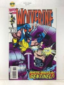 Wolverine #72 (1993) nm -Where walks a sentinel