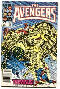 AVENGERS #257 First Nebula Marvel comic book Thanos