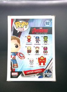 Funko Pop! Captain America(Unmasked) #92, Marvel, 2015 Summer Con Excl.