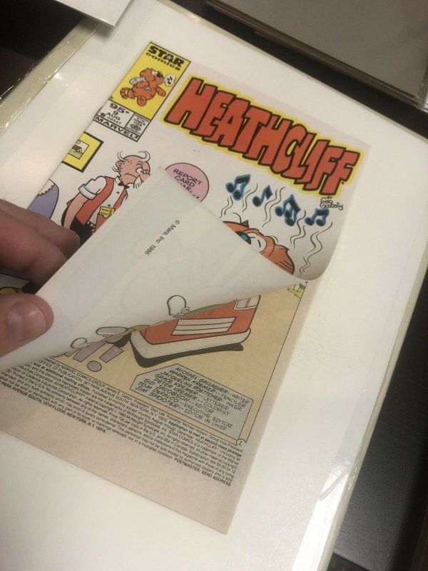 Heathcliff 1985) # 9 (VF/NM) Canadian Price Variant CPV ! Rare !