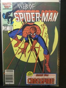 Web of Spider-Man #14 Newsstand Edition (1986)