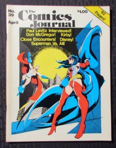 1978 COMICS JOURNAL #39 Jack Kirby CLOSE ENCOUNTERS Superman vs Ali FN+ 6.5