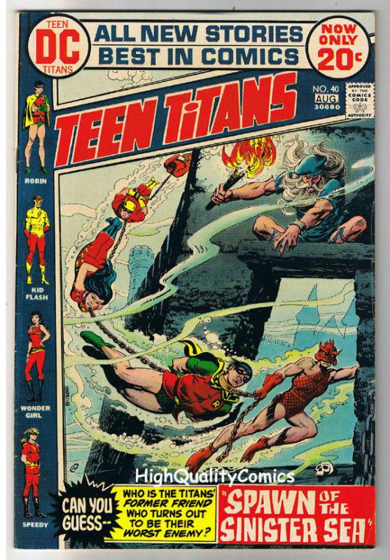 TEEN TITANS #40,  VF-, Wonder Girl, Kid Flash, Robin, 1966, more TT in store