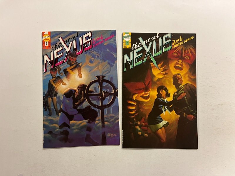 3 The Next Nexus Limited Series First Comics Books #2 3 4 5 JW9