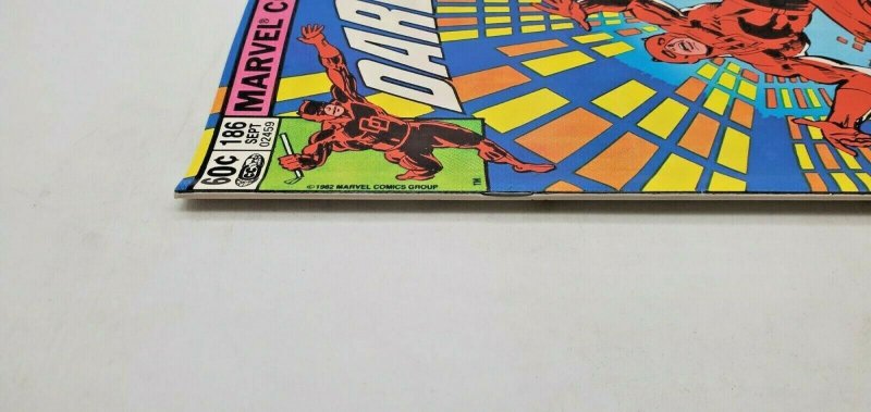 Daredevil #186 (1982) - Frank Miller Vintage Comic- NM