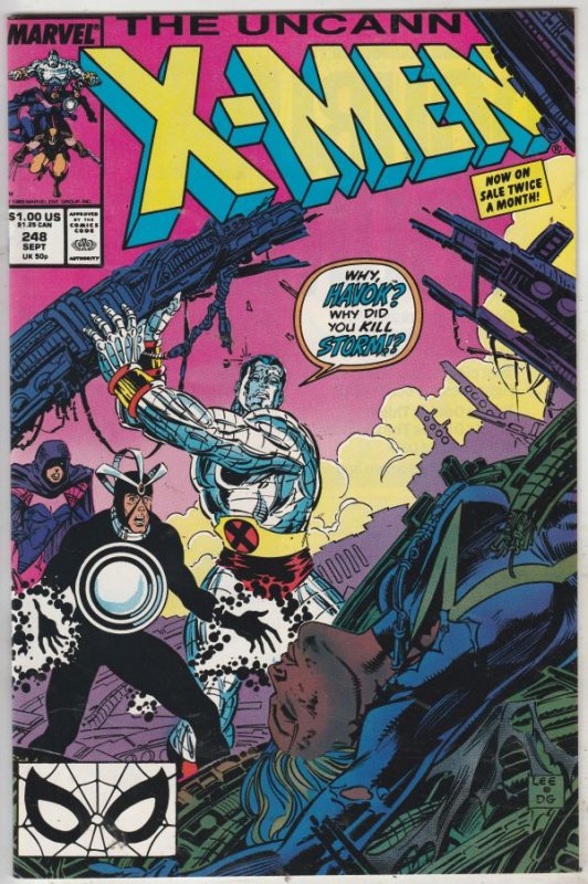 X-Men #248 (Sep-89) NM+ Super-High-Grade X-Men