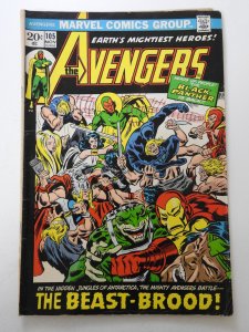 The Avengers #105 (1972) vs The Beast-Brood! Solid VG- Condition!