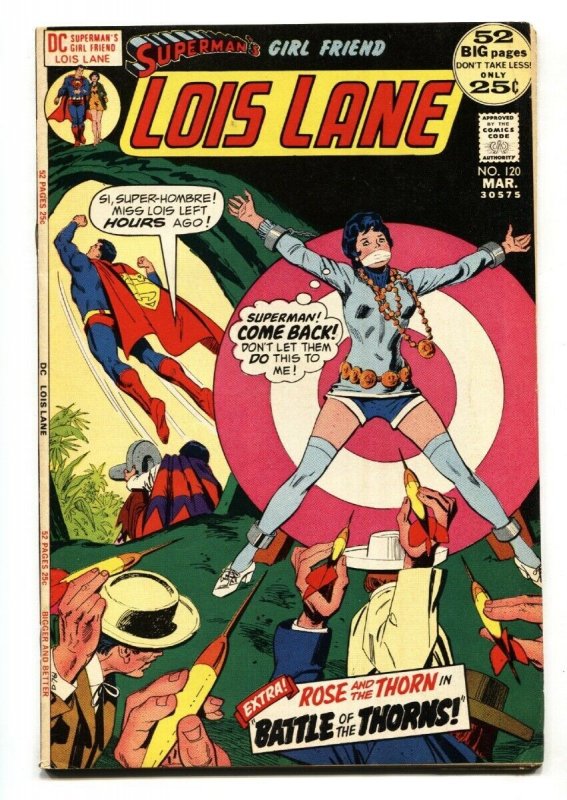 Superman S Girl Friend Lois Lane 120 Dc Bondage Cover Comic Book Comic Books Bronze Age Dc