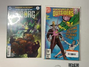 3 Comic Books Action Comics #1004 Outsiders #44 Cyborg # 12  26 SM8