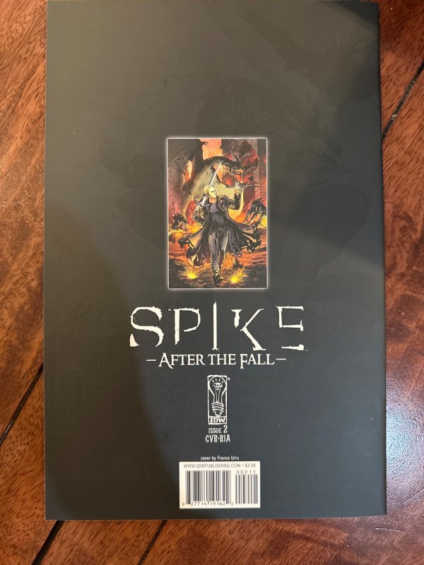 Spike: After the Fall #2 Virgin Urru Cover (2008)