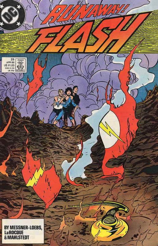 Flash (2nd Series) #25 FN; DC | save on shipping - details inside