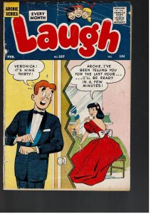 Laugh #107 (1960)GD Detached cover