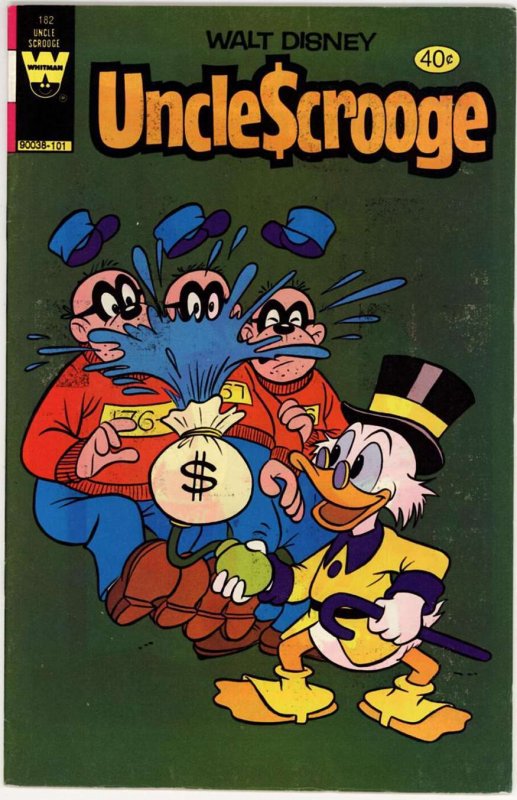 Uncle Scrooge (Walt Disney ) #182A FN ; Whitman | 40 Cents Cover Price