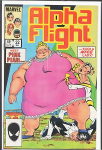 Alpha Flight #22 (1985) Alpha Flight [Key Issue]