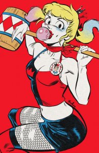 ARCHIE POP ART BETTY AS HARLEY QUINN RAW (RED)/METAL (WHITE) VARIANT SET NM.