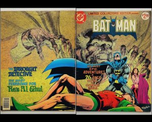 BATMAN Limited Collector's Ed C-51 (DC 1977) Neal Adams RA'S-AL-GHUL Treasury Sz