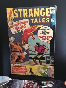 Strange Tales #124 (1964) High-grade Ditko DrStrange, Paste Pot Pete Oregon CERT