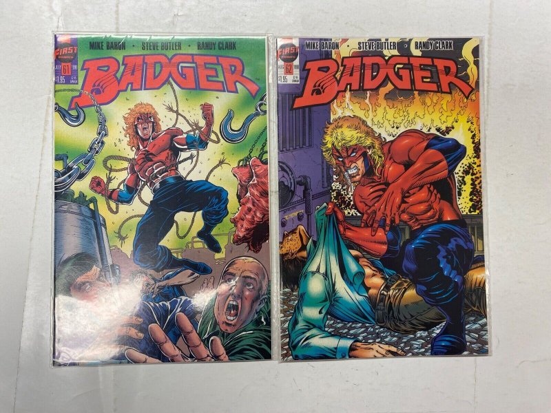 4 Badger FIRST comic books #59 60 61 62 16 KM41