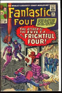 Fantastic Four #36 (1965) intro of Medusa - GD+