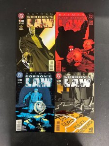 Batman: Gordon's Law (1996) #1-4 Complete VF- (7.5) Set