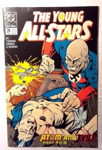 Young All-Stars #24 (1989) DC Comics 1st Print Comic Book