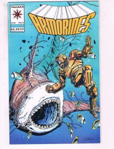 Lot Of 7 Armorines Valiant Comic Books # 1 2 3 4 5 6 7 Modern Age Series J25