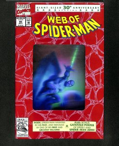 Web of Spider-Man #90 Hologram Cover!
