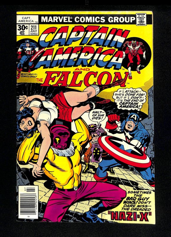 Captain America #211 Kirby cover and Art!