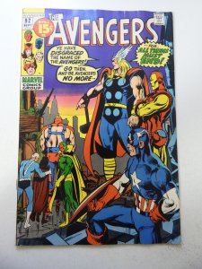 The Avengers #92 (1971) VG+ Condition small moisture stain inner fc