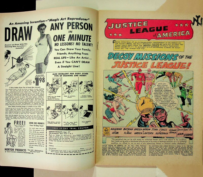 Justice League of America #24 (Dec 1963, DC) - Very Good/Fine 