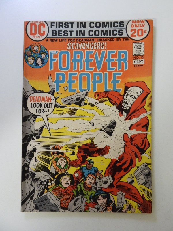 The Forever People #10 (1972) VG+ condition see description