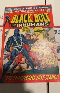 Amazing Adventures #10 (1972)magneto vs inhumans