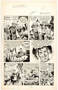 Whiz #129 Page 27 Original Comic Art Lance O'Casey 1951