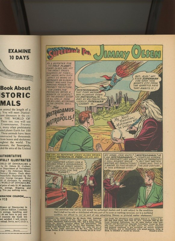(1965) Superman's Pal, Jimmy Olsen #83: SILVER AGE! (6.0)